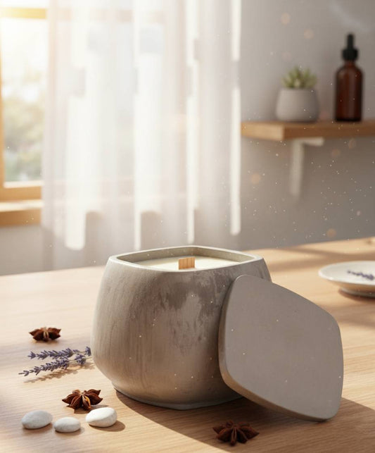 Scented Candle Soft Diamond  Fjord Haze