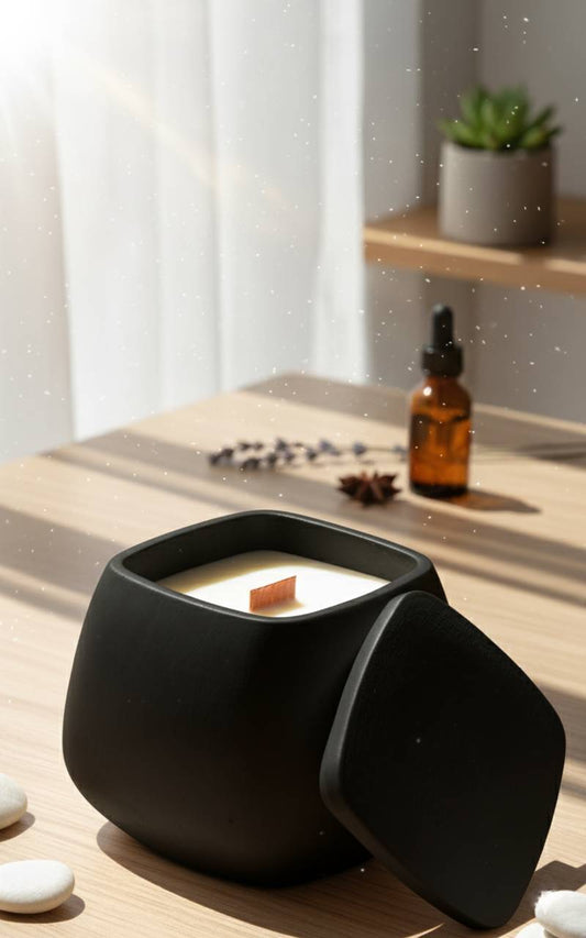 Scented Candle  Soft Diamond Night Amulet