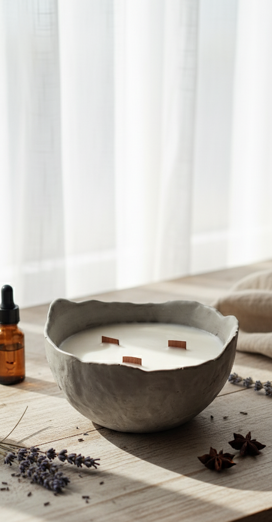 Scented Candle Artisan Vessel