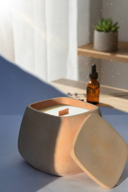 Scented Candle  Soft Diamond Peachy veil