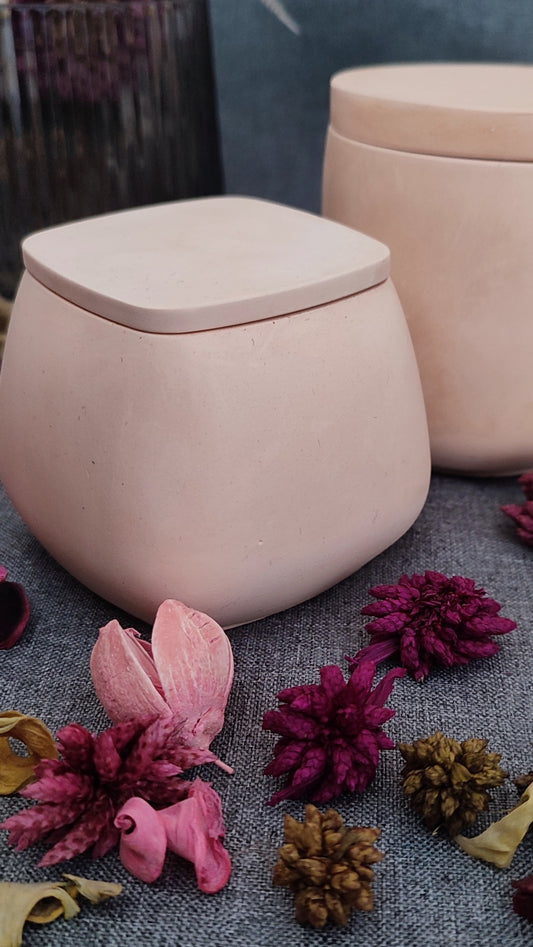 Scented Candle  Soft Diamond Peachy veil