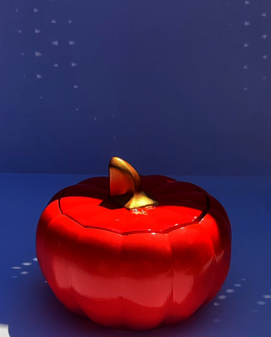 Duftkerze Das Geheimnis des roten Kürbisses